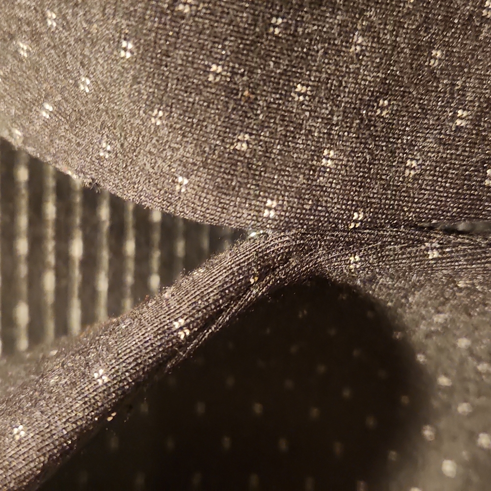 AMANDA & CHELSEA 12 Black Polka Dot Jacket Blazer 3/4 Ruffle Sleeve - Picture 8 of 16